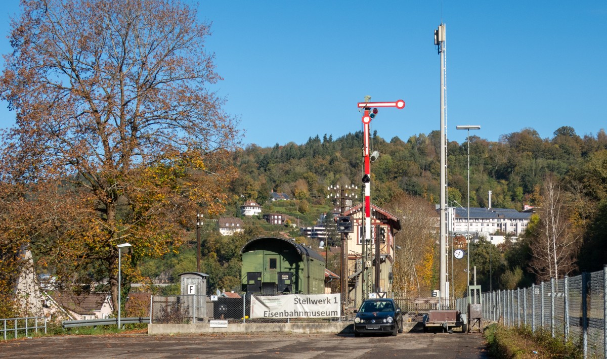 Foto Stellwerk 1 Eisenbahnmuseum Calw