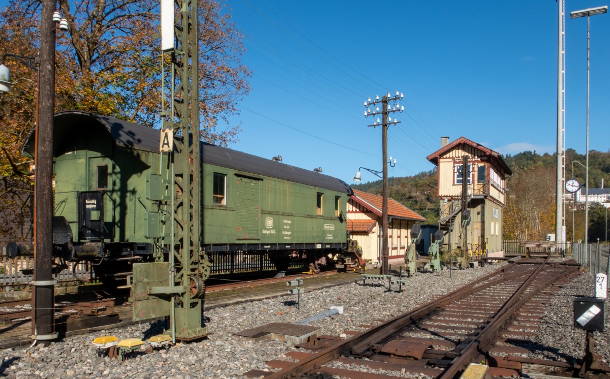 Foto Stellwerk 1 Eisenbahnmuseum Calw