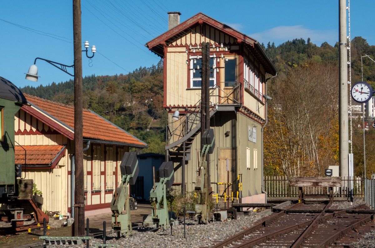 Foto Stellwerk 1 Eisenbahnmuseum Calw