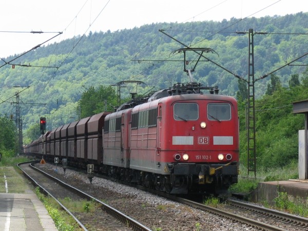 Abbildung der Lokomotive 151 102-1