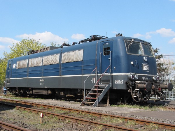 Abbildung der Lokomotive 181 001-9