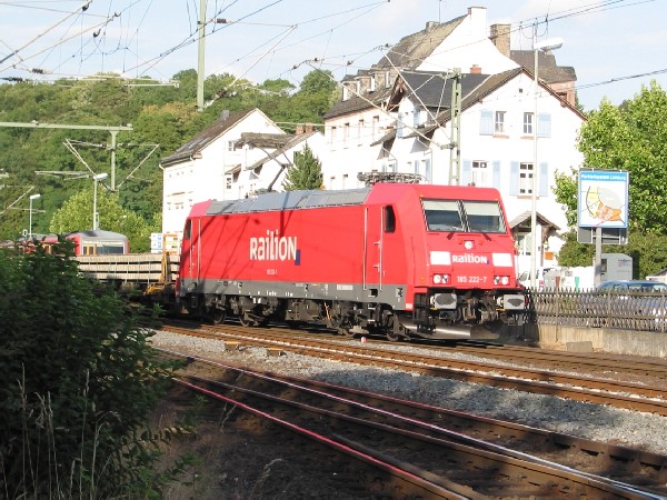 Abbildung der Lokomotive 185 222-7