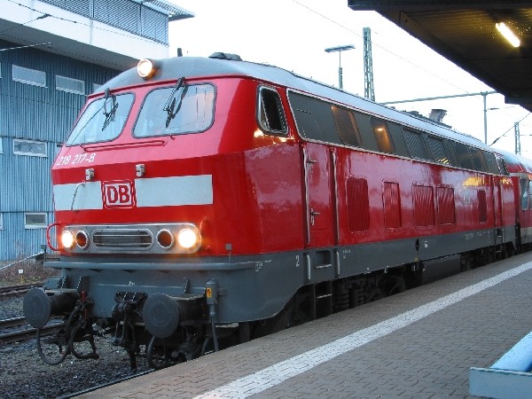 Abbildung der Lokomotive 218 217-8