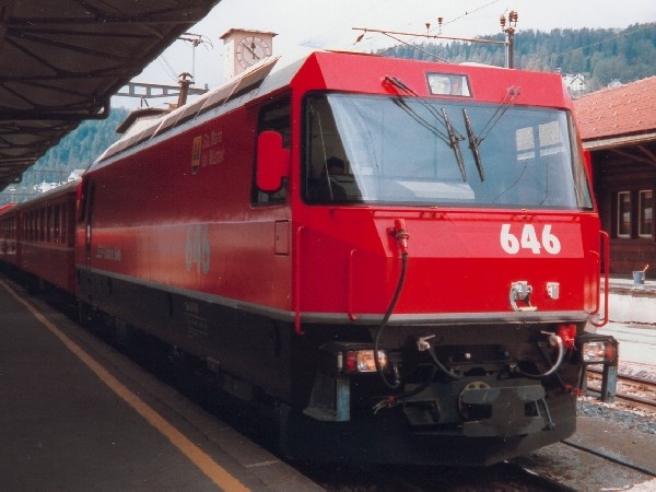 Abbildung der Lokomotive Ge 4/4 III 646