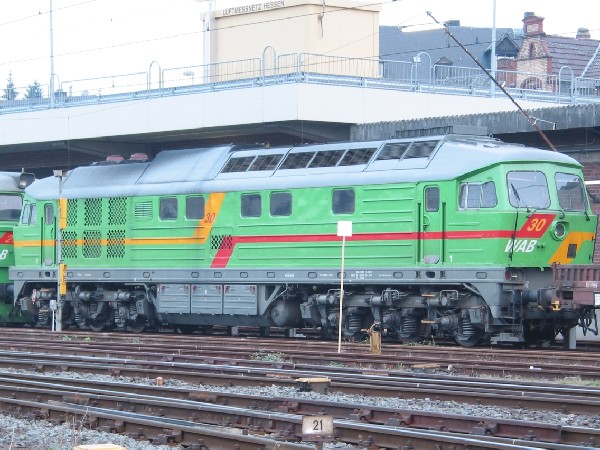 Abbildung der Lokomotive WAB Lok 30 (ex DB 232 088-5)
