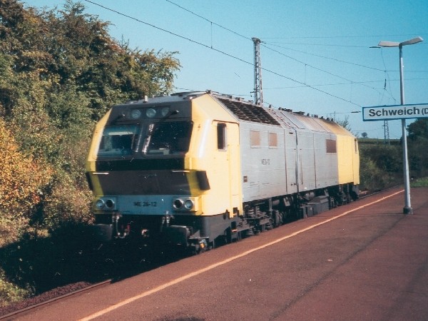 Abbildung der Lokomotive ME 26-12
