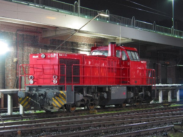 Abbildung der Lokomotive TX Logistik MaK G 1206