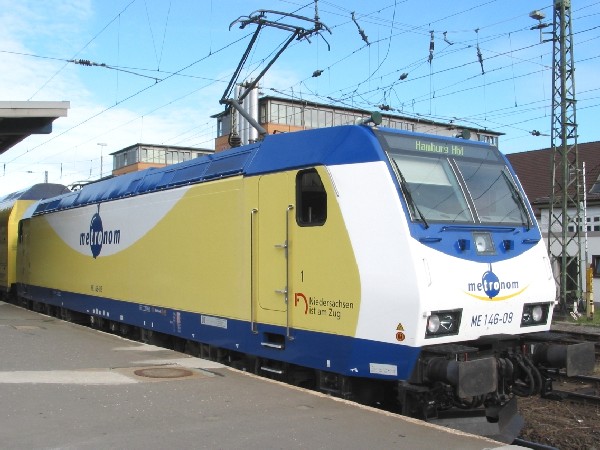 Abbildung der Lokomotive Metronom ME 146-09