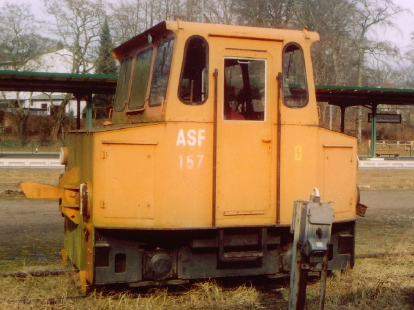Abbildung eines Akkuschleppfahrzeug ASF 157