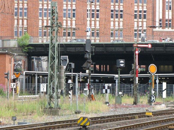 Abbildung Hamburg Hbf - Signalparade II