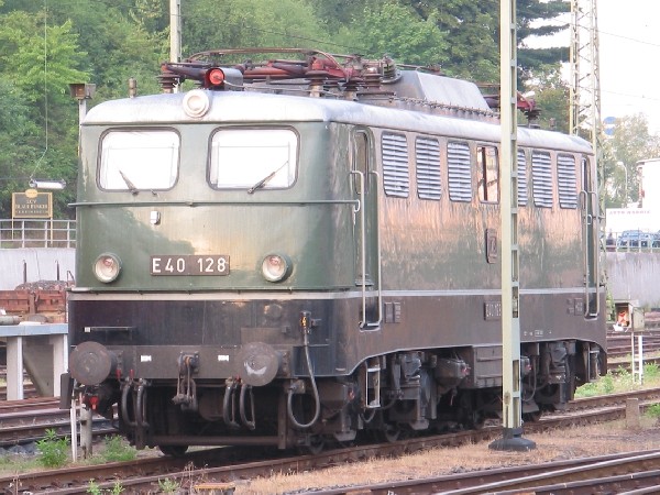 Abbildung der Lokomotive E 40 128