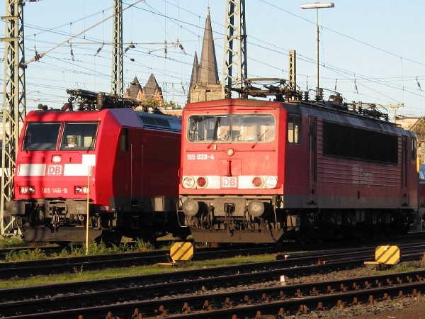 Abbildung der Lokomotive 155 033-4