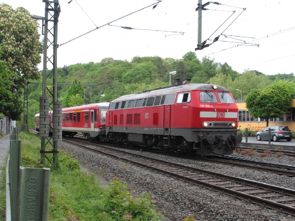 Abbildung der Lokomotive 218 200-4