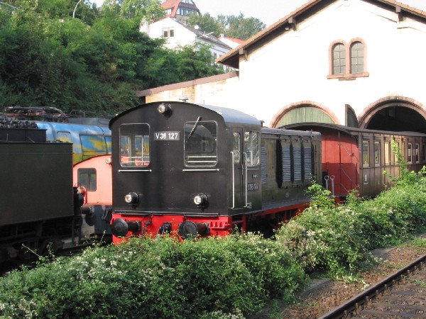 Abbildung der Lokomotive V 36 127