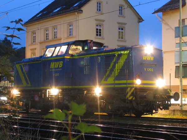 Abbildung der Lokomotive MWB V 1202