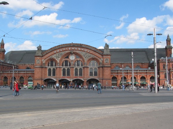 Abbildung des Hauptbahnhofes Bremen