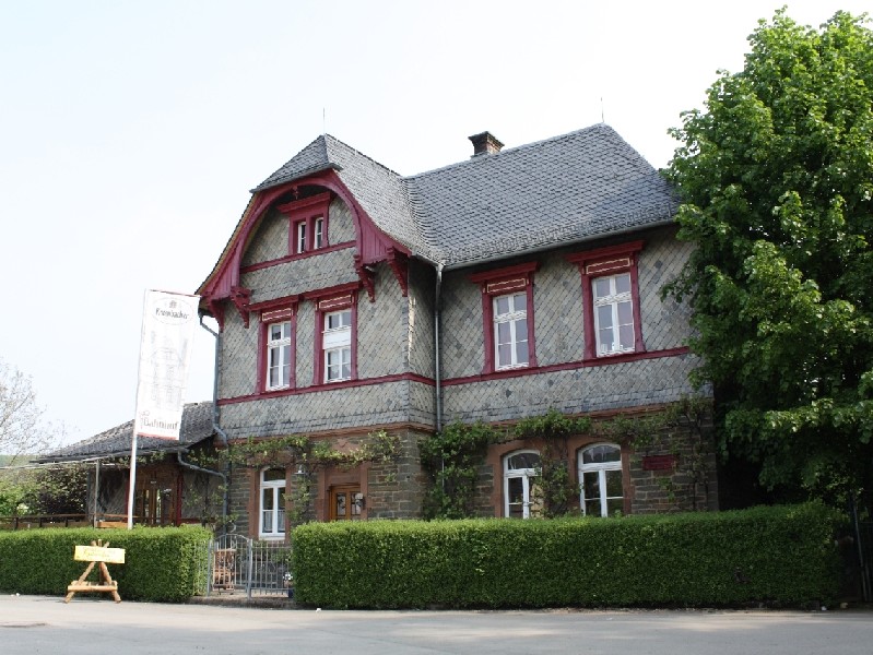 Abbildung des Bahnhofes Freienfels