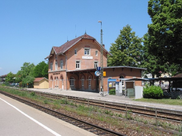 Abbildung des Bahnhofes Kressbronn/Bodensee 